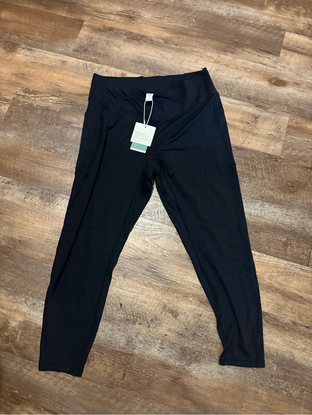 HALARA Black High-Rise Stretch Leggings